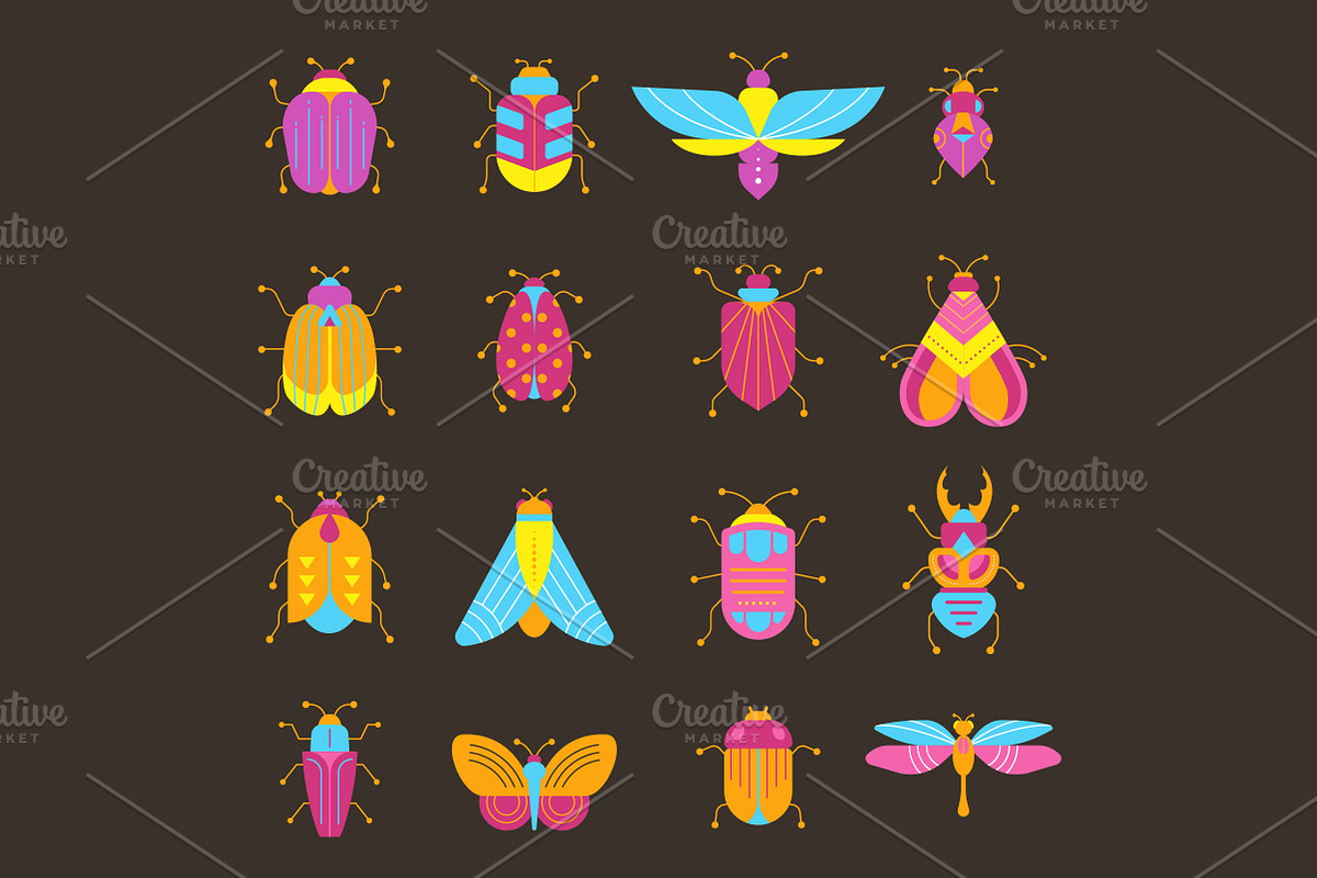 Bugs and insects collection, an Animal Illustration by Marish (Photo 5 of 7)