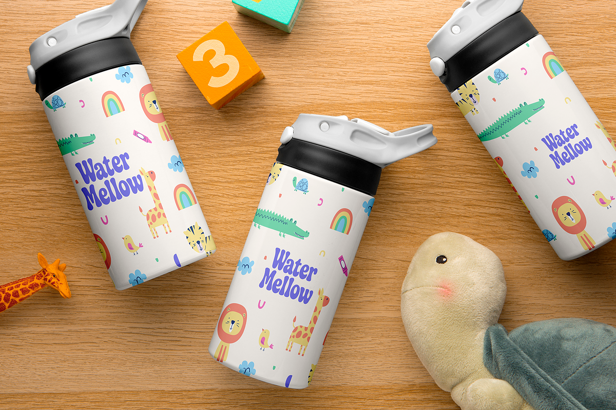 Mellow Pop - Modern Kids Font, a Handwritten Font by overlaytemplates (Photo 3 of 5)