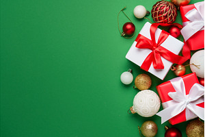 Christmas gift box and holiday, a Holiday Photo by Nadia-nb