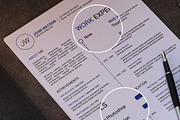 Creative Resume + Cover Letter, a Resume Template by Made by Mancie (Thumbnail 2 of 5)