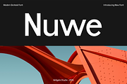 Nuwe Modern Grotesk Font, a Sans Serif Font by GRVS Studio (Thumbnail 1 of 7)