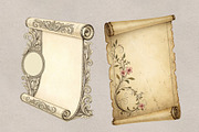 Vintage Decorative Borders & Frames, a Decorative Illustration by MRI STUDIO (Thumbnail 22 of 34)
