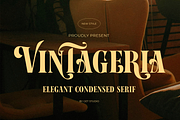 Vintageria Elegance, a Serif Font by Get Studio (Thumbnail 6 of 17)