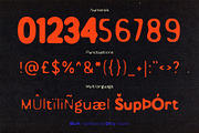 Blurk – Ultra Modern Font, a Sans Serif Font by Drizy (Thumbnail 6 of 10)