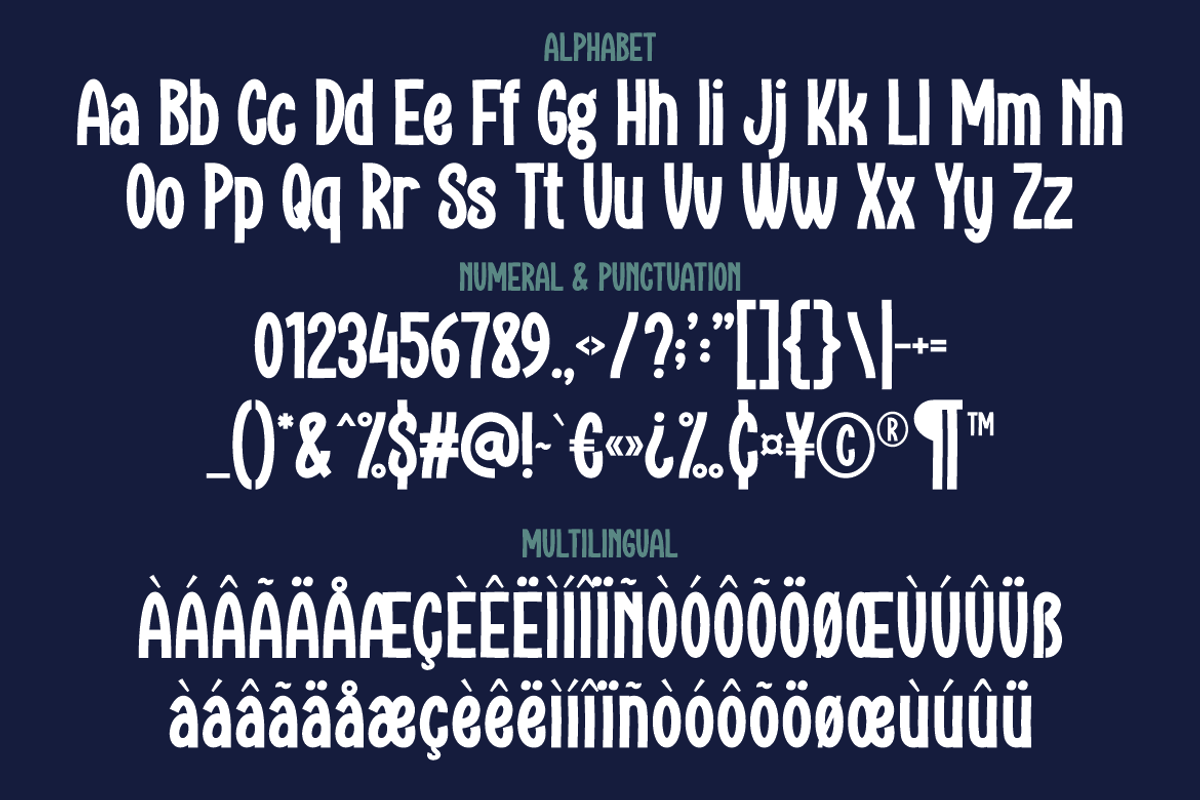 Santa Sounds - A Display Christmas, a Sans Serif Font by Marvadesign (Photo 3 of 6)