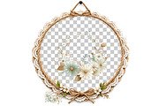 Cottagecore Frames Posters Clipart, an Illustration by DreamArtGraphic (Thumbnail 5 of 8)