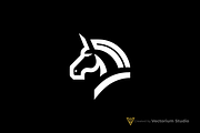 Unicorn Minimal Corporate Logo, a Branding & Logo Template by Vectorium Studio (Thumbnail 2 of 3)