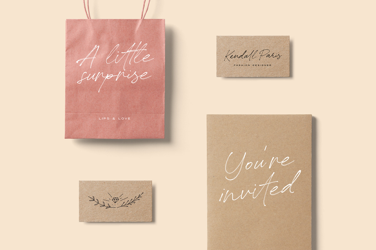 The Redstock - Handwritten Script, a Sans Serif Font by Konstantine Studio (Photo 11 of 19)