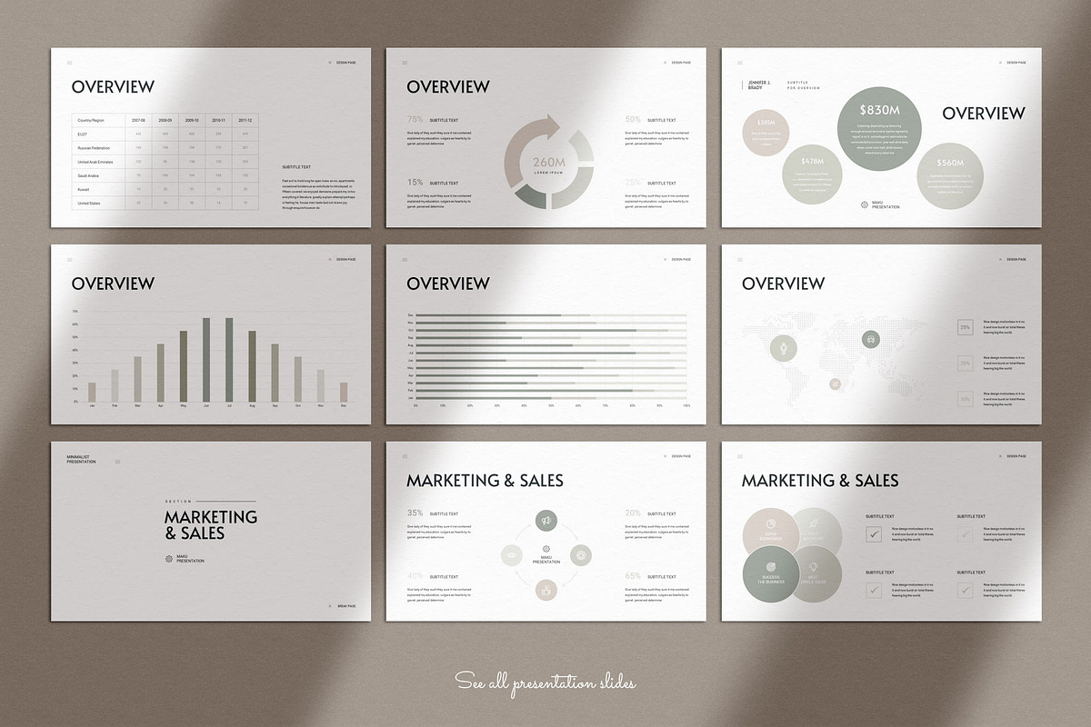Business Plan PowerPoint Template, a Presentation Template by TemplatesForest (Photo 8 of 20)