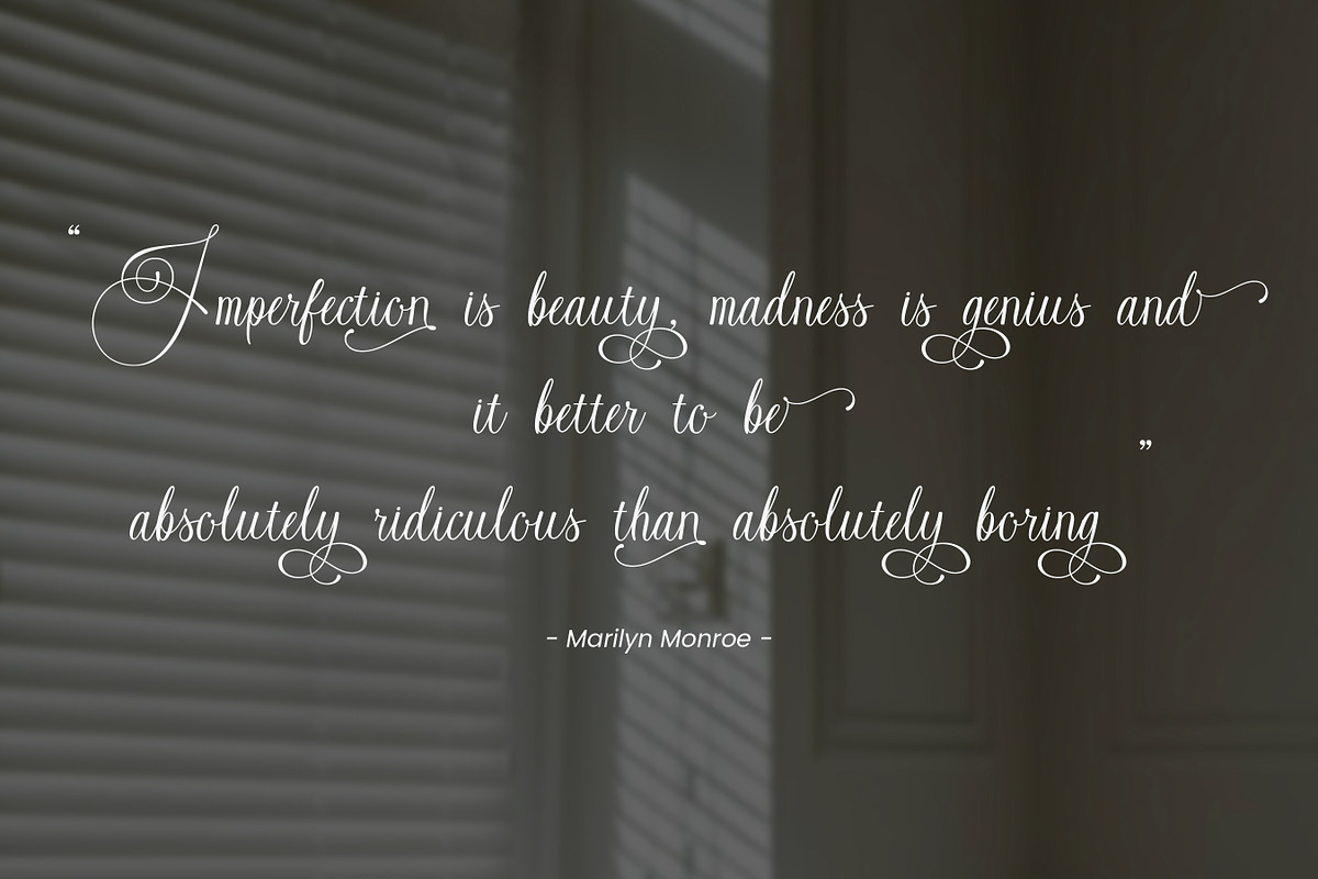 Patrice Seraya - Calligraphy Font, a Script Font by Flawless And Co (Photo 7 of 10)