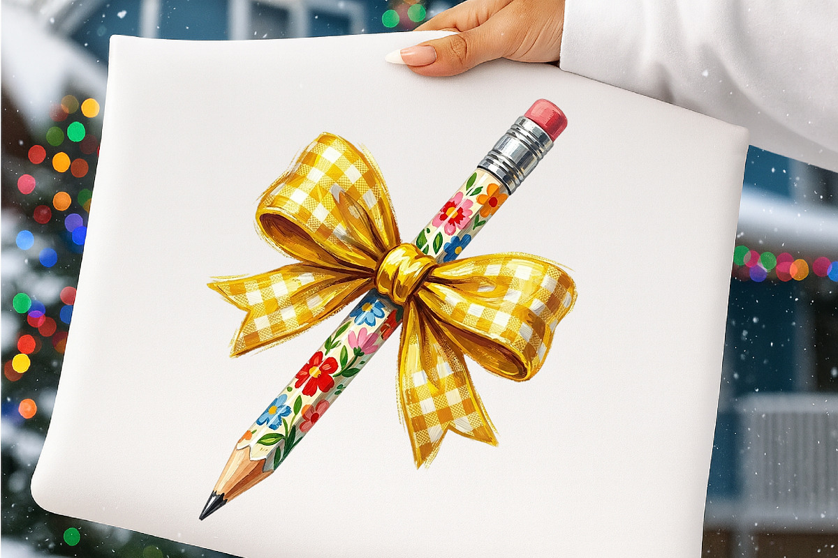 Brushstroke Pencil Bow Clipart PNG, a Transportation Illustration by SinaCreation (Photo 5 of 9)