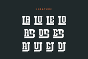 Clasy College - Sports Font, a Serif Font by QR Design Studio (Thumbnail 6 of 7)