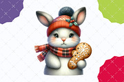 Sweet Christmas Woodland Animals, an Illustration by designcity5 (Thumbnail 4 of 5)