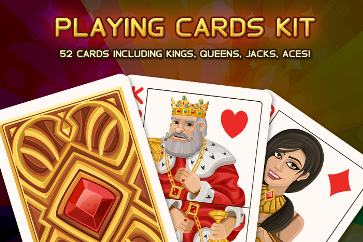 Playing cards kit, an Illustration by Saranai Store (Photo 1 of 6)