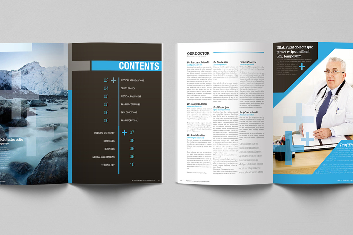Professional medical brochure design, a Brochure Template by www.lemongraphic.design (Photo 4 of 6)