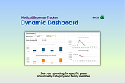 Medical Expense Tracker - Excel, an App Template by Ardent Workshop (Thumbnail 3 of 4)