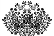 50 Elegant Floral Ornate Silhouette, a Decorative Illustration by Amazin_art (Thumbnail 2 of 30)
