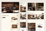 Kaayu - Furniture Website UI Figma, an UI Kit Template by peterdraw (Thumbnail 2 of 7)