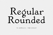 Aurellia - A Vintage Display Font, a Script Font by Tom Chalky (Thumbnail 4 of 7)