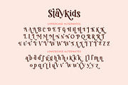 Stay Kids - Cute Modern Serif Font, a Serif Font by Airotype (Thumbnail 9 of 10)