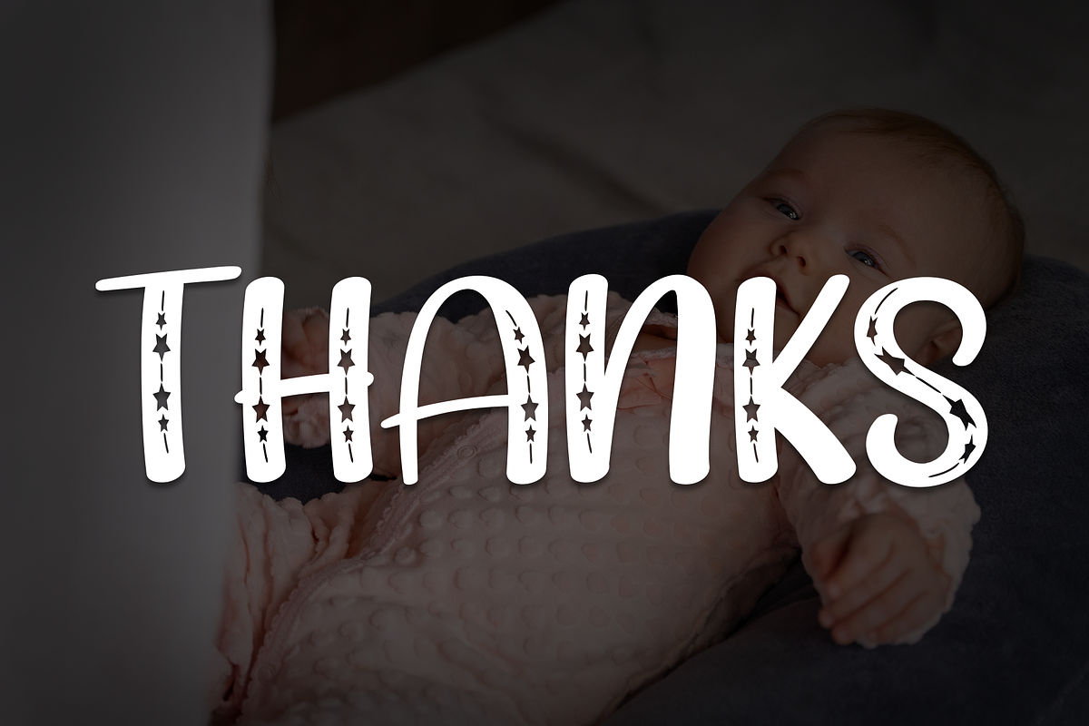 Baby Night | Script Font, a Script Font by Scratchones (Photo 8 of 8)