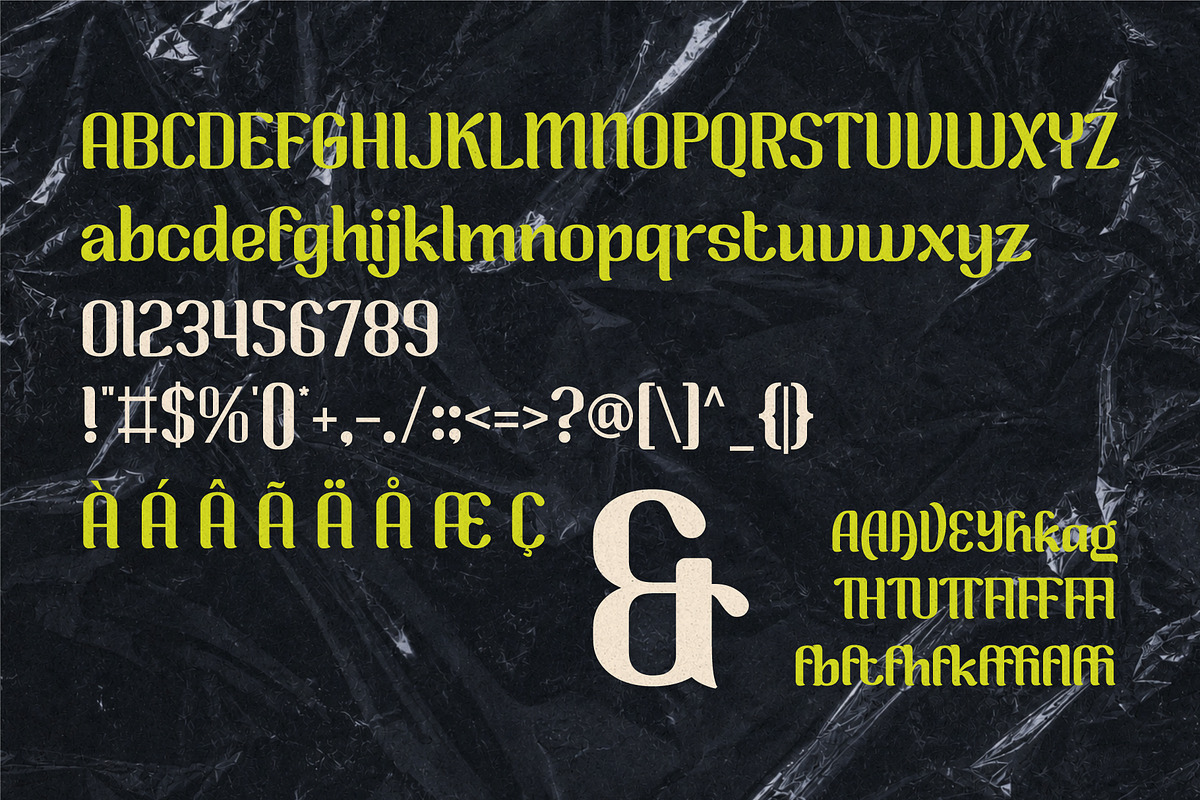 Airy Blend - Smooth Serif, a Serif Font by Salamahtype (Photo 7 of 7)
