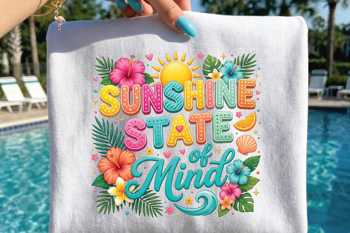 Tropical Beach Sunshine, Summer PNG, a Work Illustration by DreamPrint404 (Photo 3 of 6)