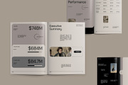 Business Report / Review Template, a Brochure Template by fakhroo (Thumbnail 9 of 9)