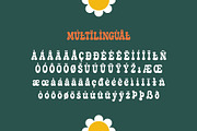 Dosky - Groovy Typeface, a Sans Serif Font by takoliko (Thumbnail 10 of 11)