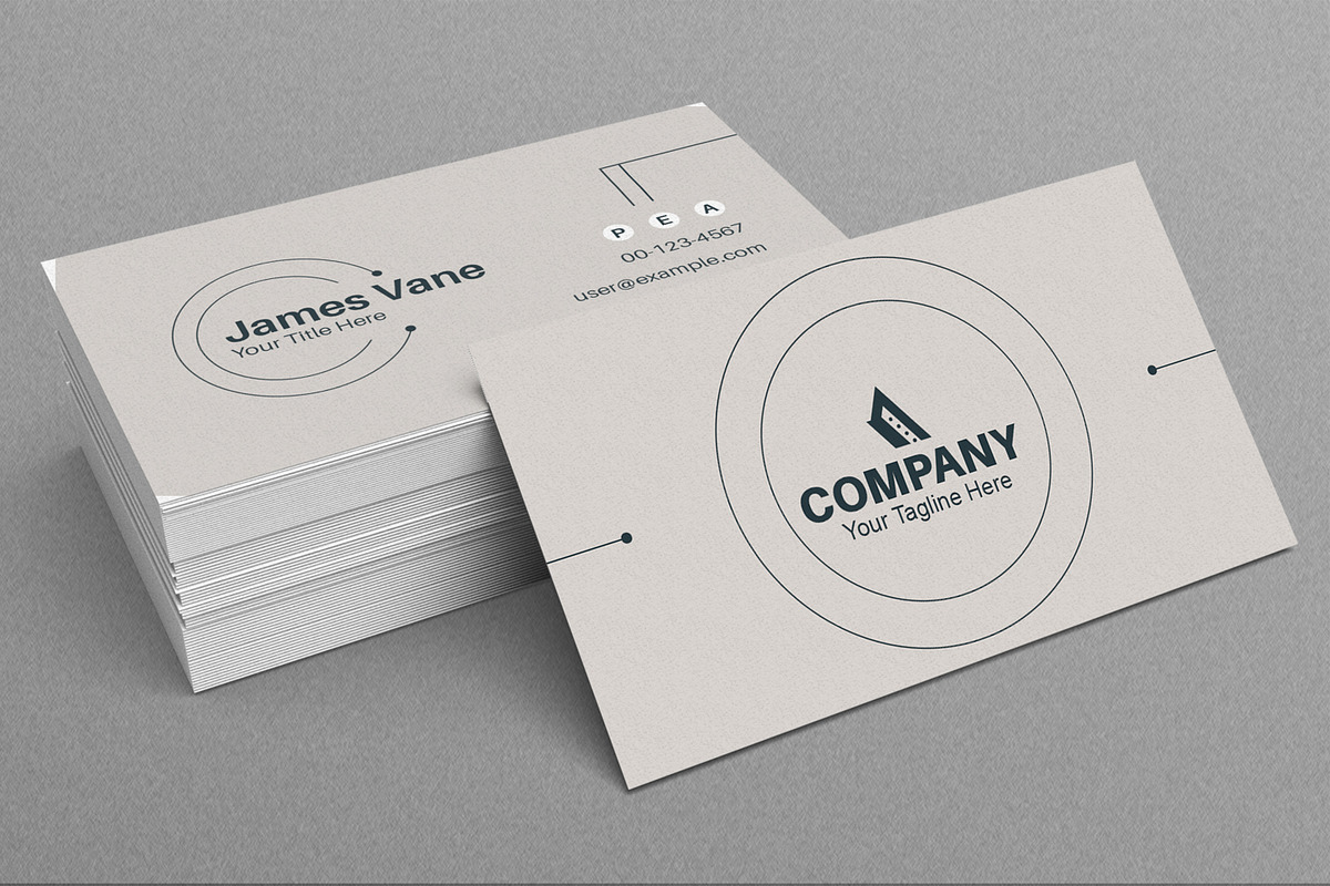 Clean Business Card preview 2