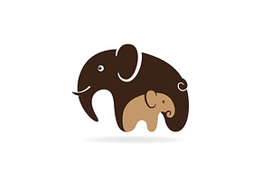 Elephant Logo vector illustration