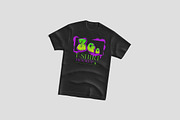 T-Shirt Mockup T Shirt, a Merchandise Mockup by Pikachudesign (Thumbnail 4 of 4)