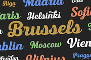 Triumph, a Script Font by Uniontype (Thumbnail 2 of 10)