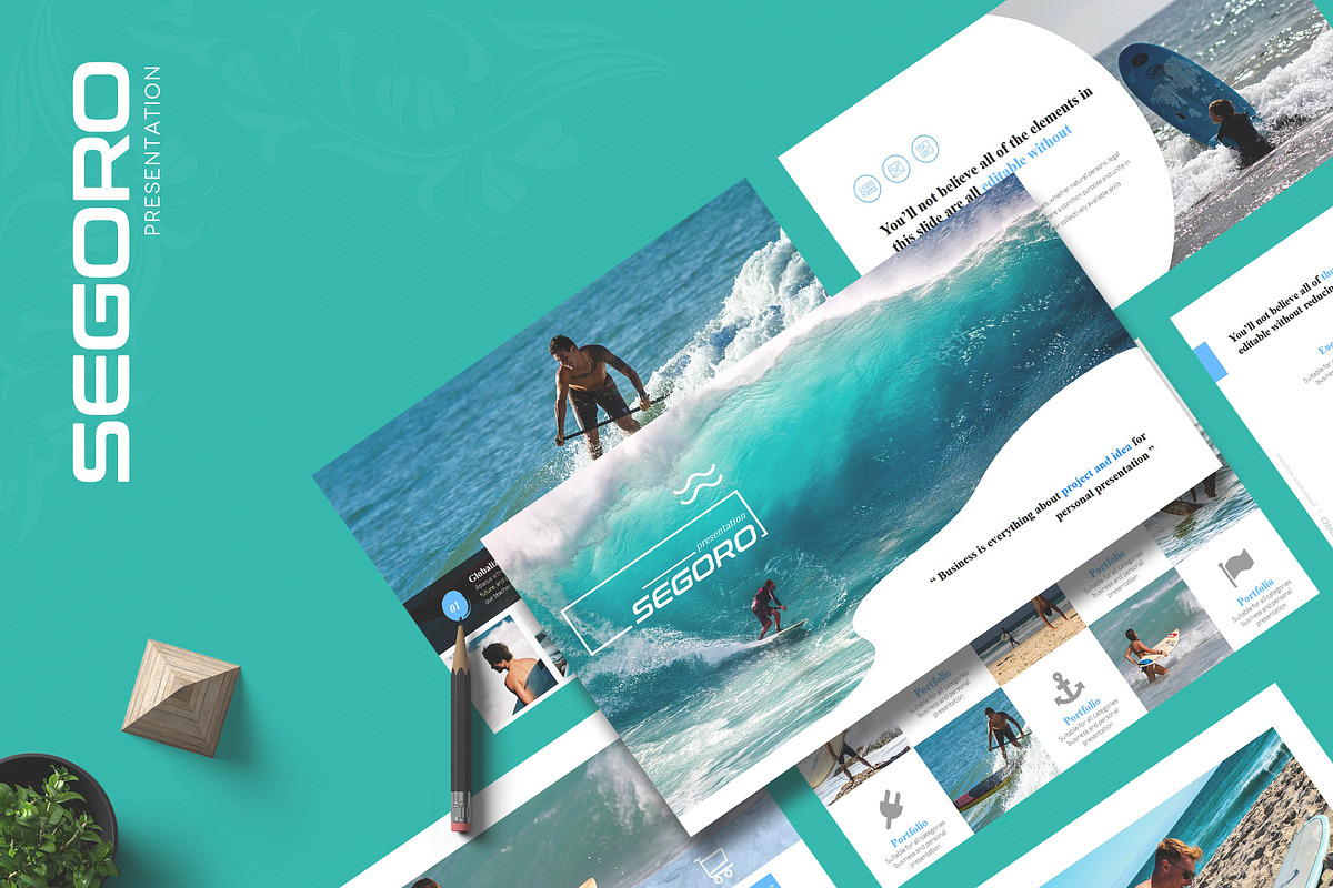 Segoro Google Slide, a Presentation Template by Dedijuniadi (Photo 1 of 4)