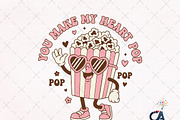 You Make My Heart Pop Design Png, an Illustration by Creative Art (Thumbnail 1 of 6)