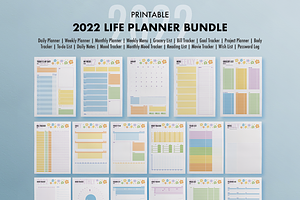 Life Planner Bundle 2022