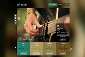 Fundit - OnePage Crowdfunding Theme