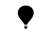 Hot Air Balloon Silhouette Bundle, an Illustration by Designer_Momina (Thumbnail 25 of 51)