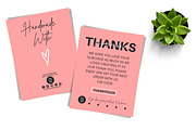 THANK YOU CARD FOR BUSINESS 2 SIDED, a Flyer Template by Oskar Wantopi (Thumbnail 4 of 12)