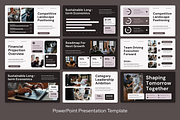 Brown White Startup Pitch Deck, a Presentation Template by Sixtemp (Thumbnail 3 of 3)
