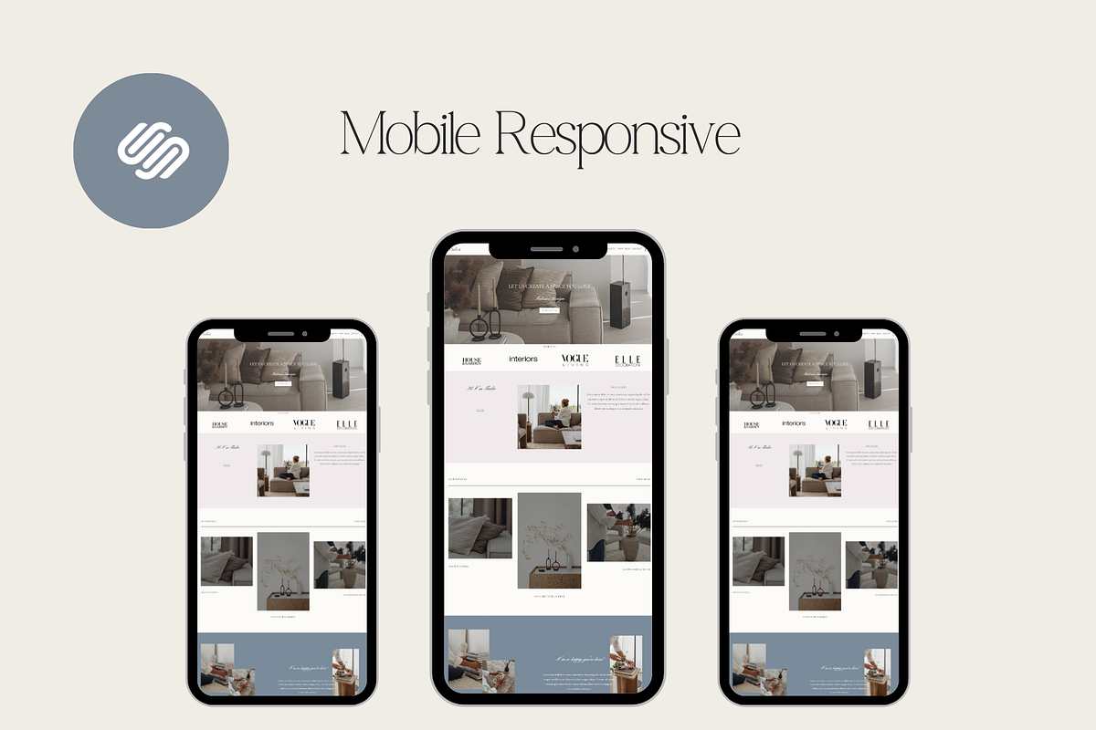 Thalia Squarespace 7.1 Template, a Squarespace Template by Beliveart (Photo 3 of 5)