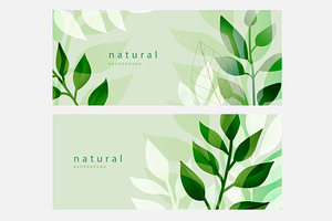 Natural backgrounds