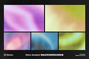 Retro Gradient Backgrounds, a Background Graphic by Bitstate Design (Thumbnail 3 of 3)