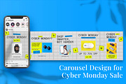 Cyber Monday Sale Instagram Carousel, a Social Media Template by Attype (Thumbnail 5 of 5)