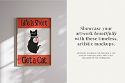 Minimalistic Frame Mockup, a Mockup by Paper Flowers Studio (Thumbnail 4 of 5)