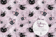 Kawaii Halloween Seamless Patterns, a Pattern Graphic by KaramfilaS (Thumbnail 2 of 32)