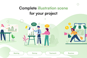 Qwerjo - Start Up Illustartion Kit