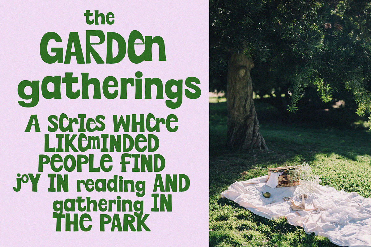 Quirky Bold Sans Hand Lettered Font, a Handwritten Font by Laras Wonderland (Photo 4 of 11)