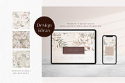 Fall Watercolor Floral BOHO Wedding, a Texture Illustration by WalaPalette (Thumbnail 6 of 6)