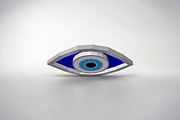 Evil eye charm - 3d papercraft, a Print Template by PAPER amaze (Thumbnail 2 of 5)